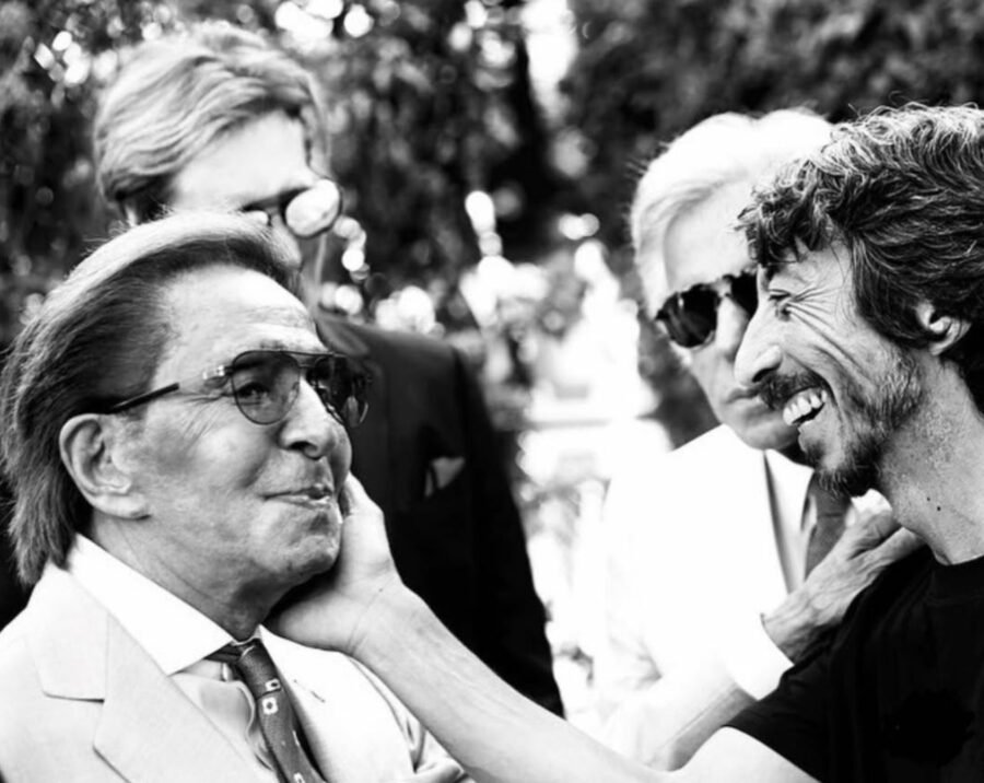 Los diseñadores despiden a Valentino Garavani